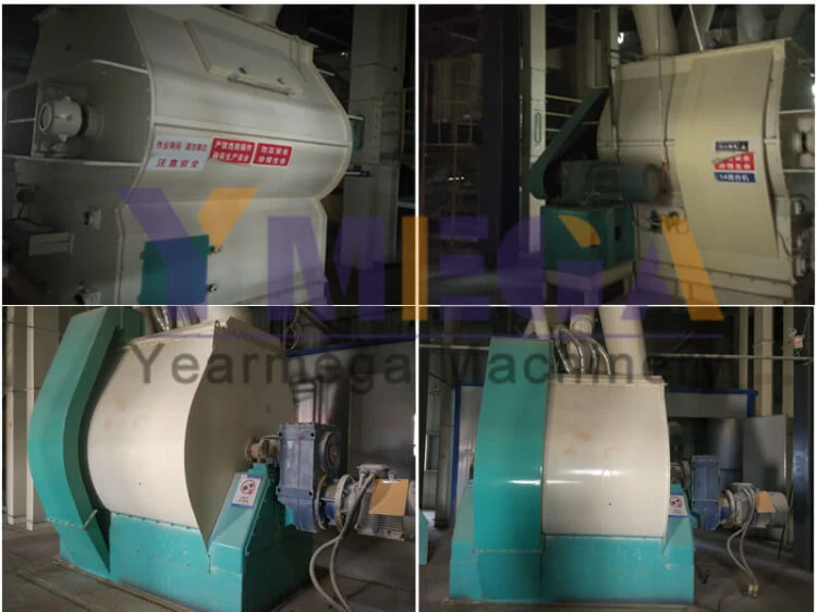 Big Capacity Automatic Animal Feed Mixing Processing Machine with Pneumatic Type Discharger