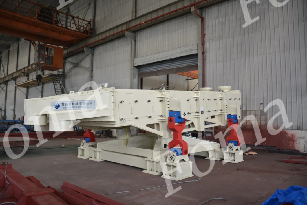 Wood Chips Vibration Rectangular Screen / Vibrating Screener / Sifting Machine for Particle Board