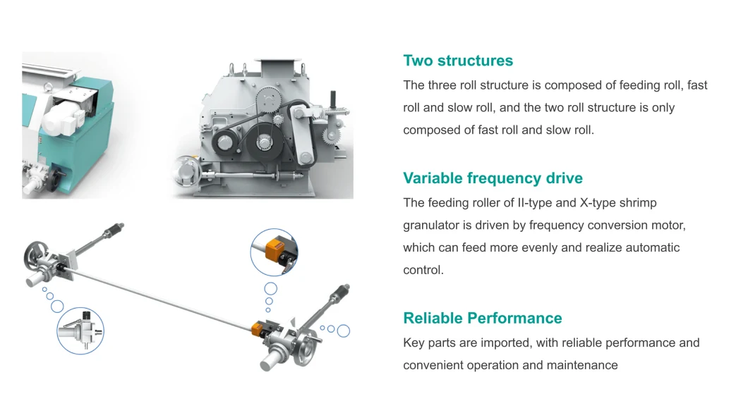 Best Price of Chicken and Poultry Animal Feed Pellet Roller Crumbler with CE Certification