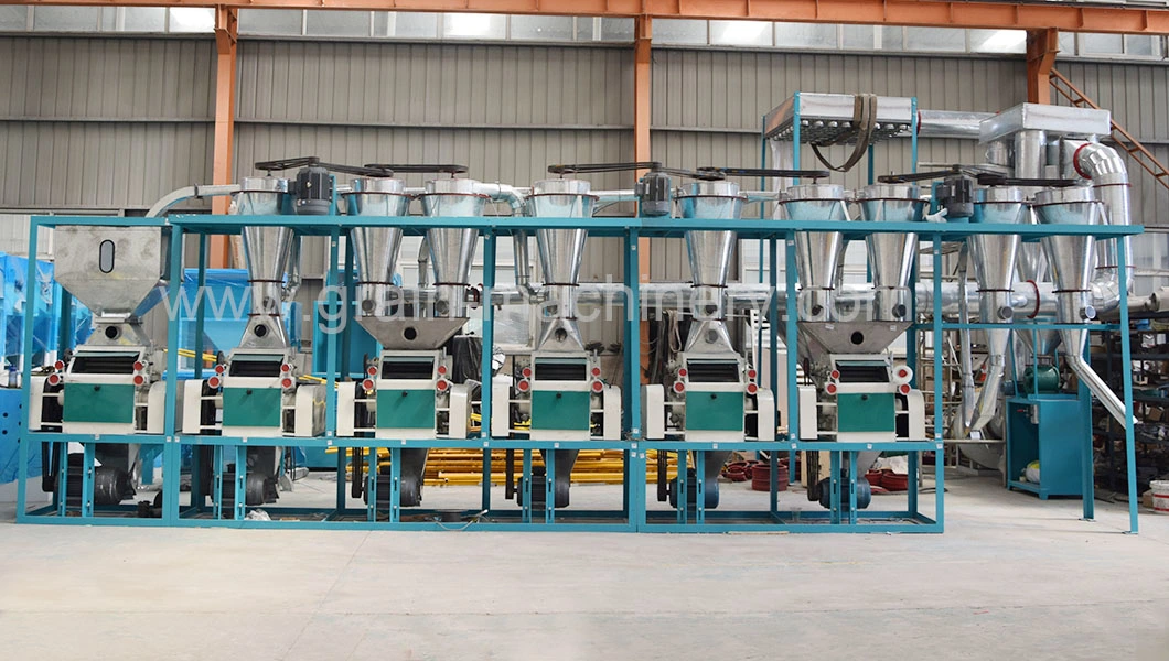 High Quality 50t/24h Wheat Flour Milling Equipment for Africa