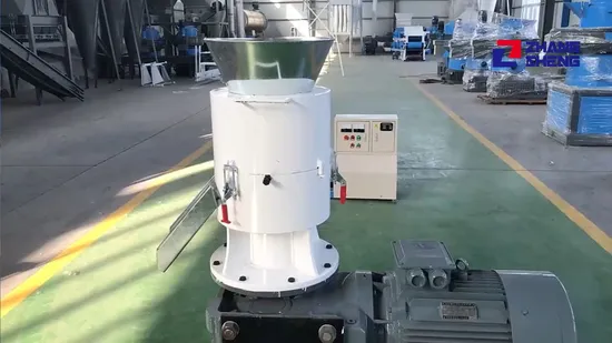 Высокопроизводительный гранулятор с плоской матрицей