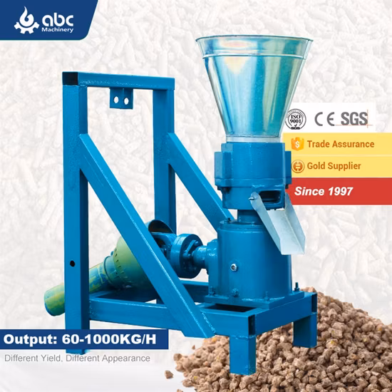 Машина для обработки комбикормов для лошадей, овец, кормов для скота, гранулятор с CE